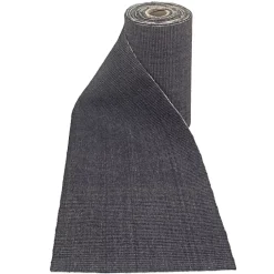 Tapis de passage en sisal couloir et escalier - Anthracite - Echantillon 15 x 20 cm-Décoweb Best