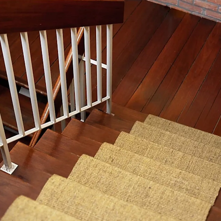 Tapis de passage en sisal couloir et escalier - Sable - Rouleau de 0,67m x 2m-Décoweb Hot