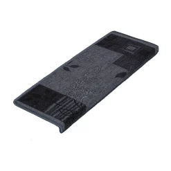 Tapis d'escalier Akzent Gris Rectangulaire 23,5 x 65 cm --Floordirekt Online