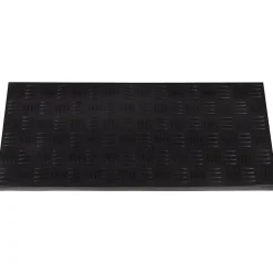 Floordirekt Tapis d'escalier en caoutchouc Antidérapant Madras 25 x 75 cm