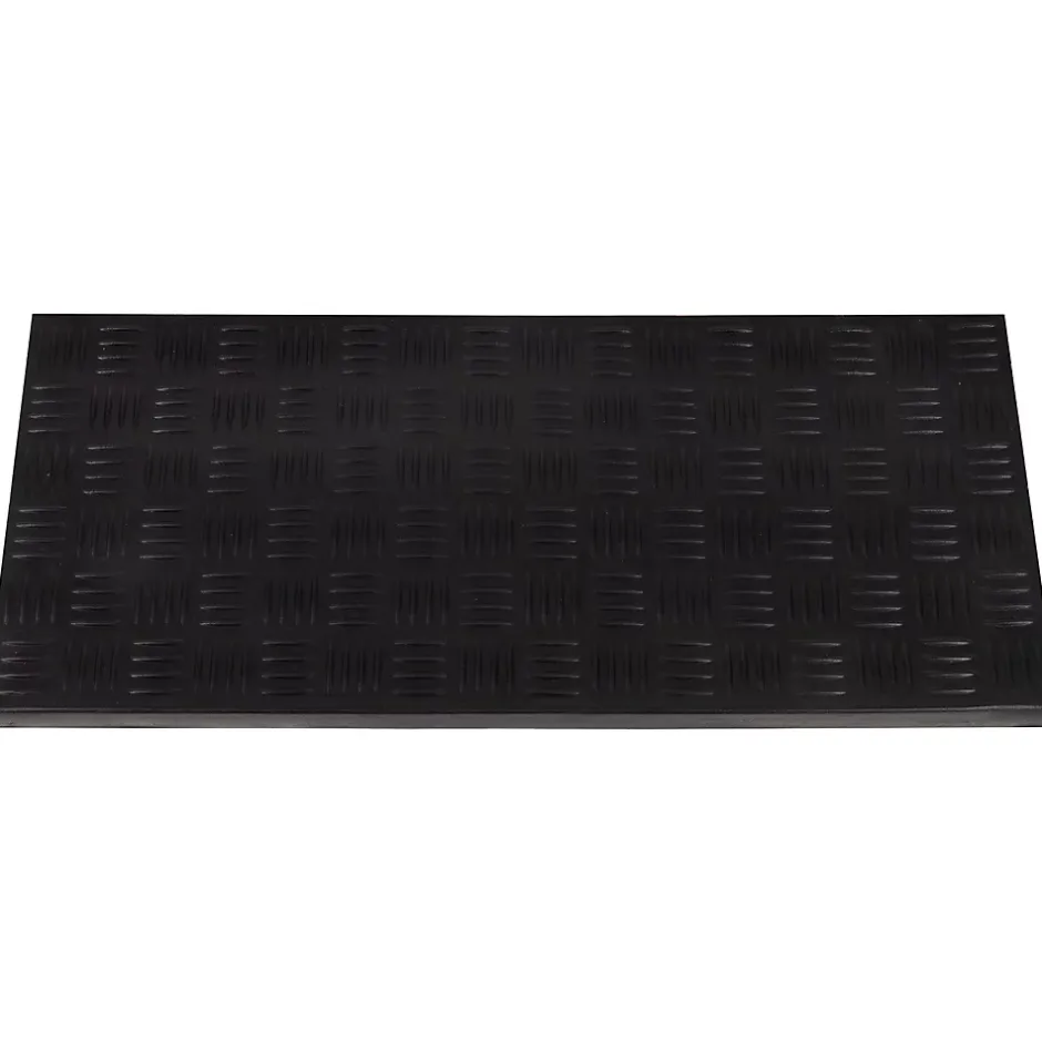 Floordirekt Tapis d'escalier en caoutchouc Antidérapant Madras 25 x 75 cm