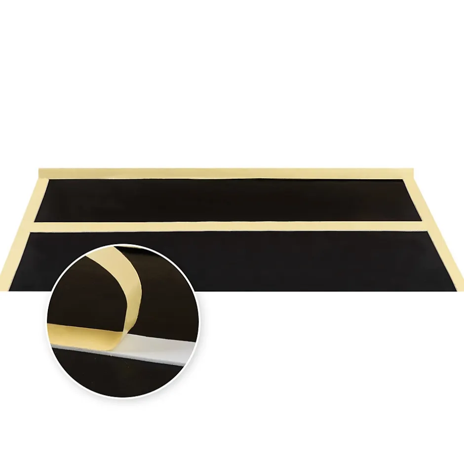 Floordirekt Tapis d'escalier en caoutchouc Antidérapant Madras 25 x 75 cm