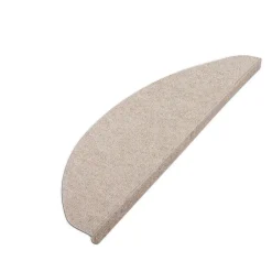 Floordirekt Tapis d'escalier Leipzig Installation adhésive Beige, 21 x 65 cm