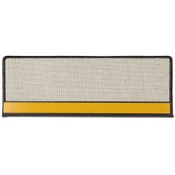 Tapis d'escalier London Gris foncé 23,5 x 65 cm Rectangulaire-Floordirekt Clearance