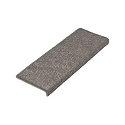 Tapis d'escalier Ponto Gris Rectangulaire 23,5 x 65 cm --Floordirekt Online