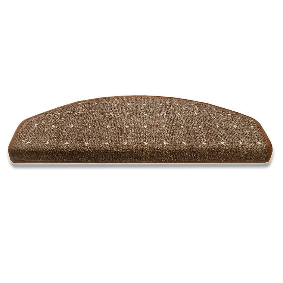 Tapis d'escalier Rapido Marron Demi-circulaire --Floordirekt