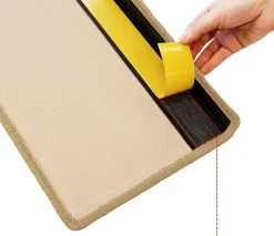 Floordirekt Tapis d'escalier Via Veneto Beige Rectangulaire -