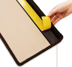 Tapis d'escalier Via Veneto Marron Rectangulaire --Floordirekt New