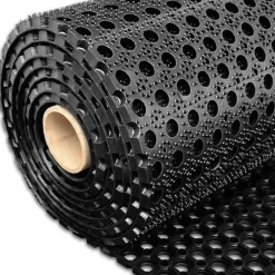 Floordirekt Tapis en caoutchouc avec anneaux Octo Door 16 mm 60 x 80 cm