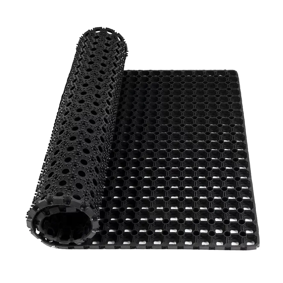 Floordirekt Tapis en caoutchouc avec anneaux Octo Door 23 mm 40 x 60 cm