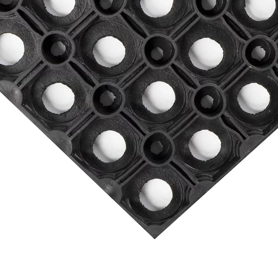 Floordirekt Tapis en caoutchouc avec anneaux Octo Door 23 mm 40 x 60 cm