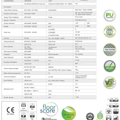 Floordirekt Tapis en caoutchouc Dots Gris 120 x 100 cm -