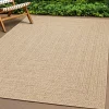 Tapis ZIZUR 200x200 cm aspect de jute intérieur et extérieur-Vidaxl Clearance