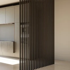 Tasseau aluminium noir 3 x 280 cm, ép.3 cm- Outlet