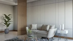 Tasseau Claustra MDF revêtu papier imprimé chêne l.93 x L.280 cm- Online