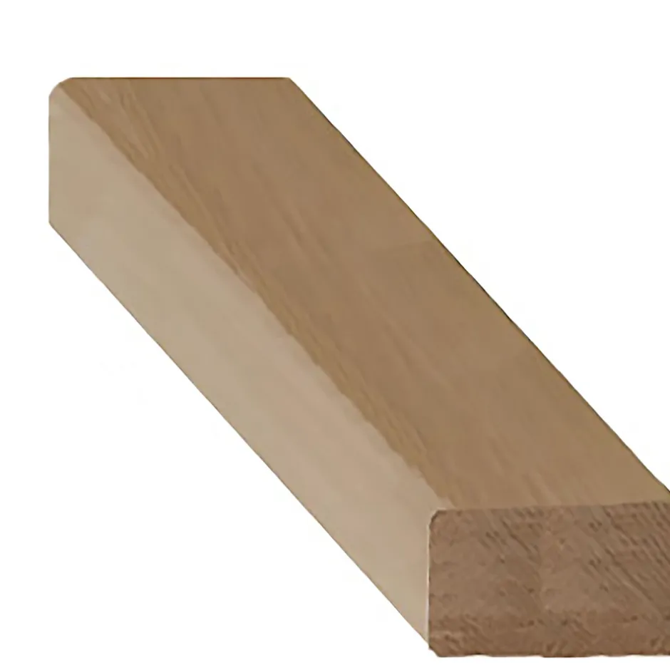 Tasseau décoratif en chêne 4 chanfreins 20X40mm L.2,50m- Sale