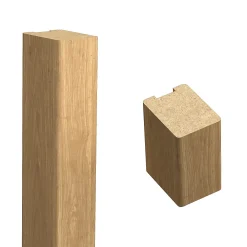 Tasseau décoratif imitation chêne Saragosse l.3 x L.280 cm vendu par 4 pièces- Clearance