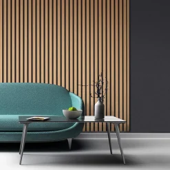 Tasseau de finition en chêne pour panneau Saragossa 2800 x 28 x 22 mm-Foge Outlet