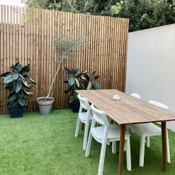 Tasseau en sapin traité marron 35X60mm L.2,40m