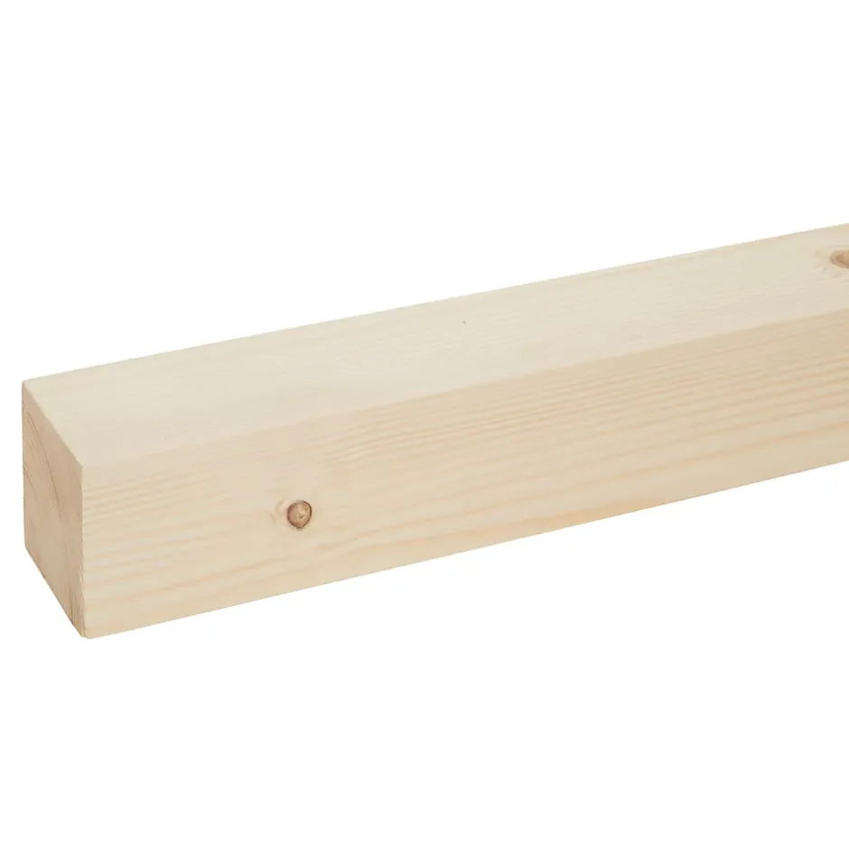 Tasseau raboté ép 69 mm x l 70 mm x L 2 400 mm - 3 paquets- New