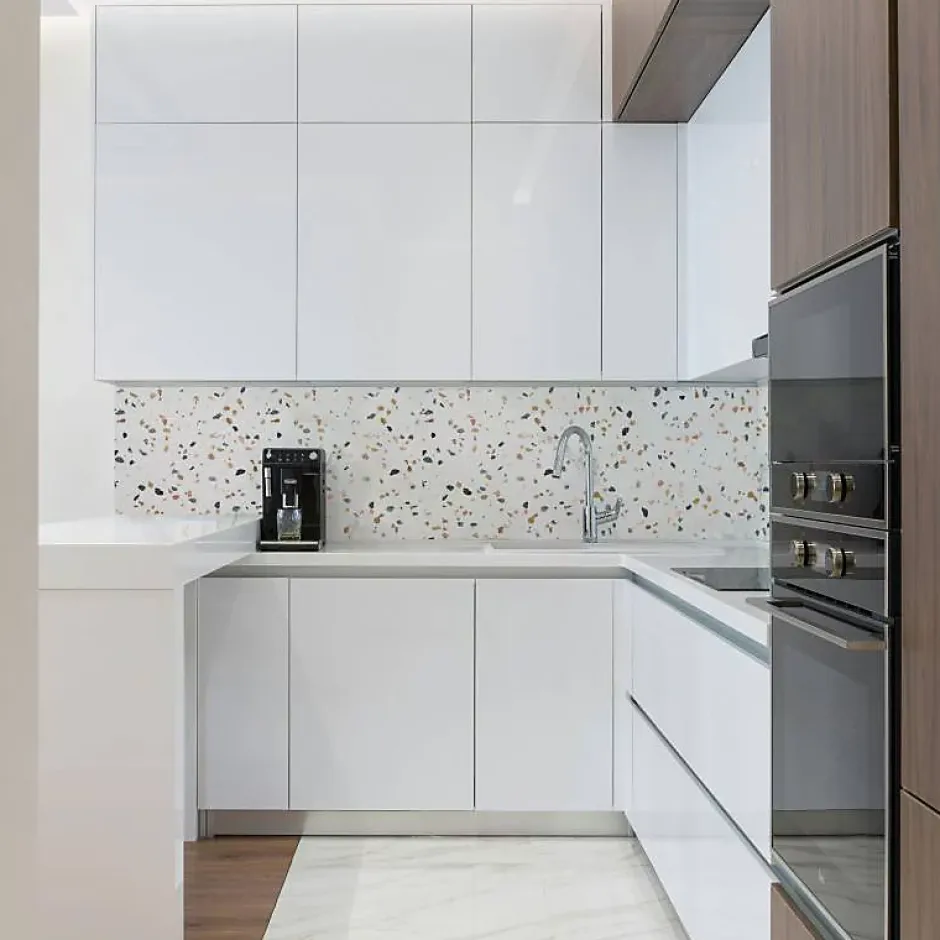 Terrazzo beige Miel - 60 x 60 cm-Decoon New