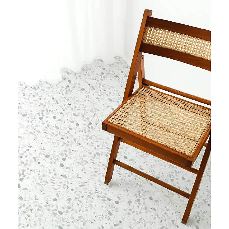 Decoon Terrazzo blanc Carrara - 60 x 60 cm