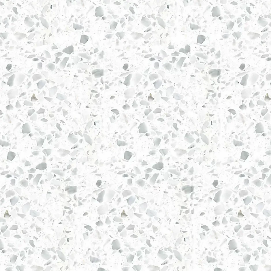 Decoon Terrazzo blanc Carrara - 60 x 60 cm