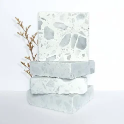 Decoon Terrazzo blanc Carrara - 60 x 60 cm