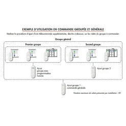 Télécommande, Multi-canaux avec Horloge, , pour Volet Roulant-Bubendorff Sale