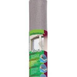 Nortene Toile moustiquaire - INTERMAS - Aluminium - 1x30 m - Souple - Efficace