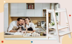 Tour d'Apprentissage - Aide-Cuisine Montessori Sûre pour Enfants Curieux-Raumhirsch Furniture