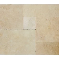 Travertin sol et mur intérieur multiformat, Travertino Light- Discount