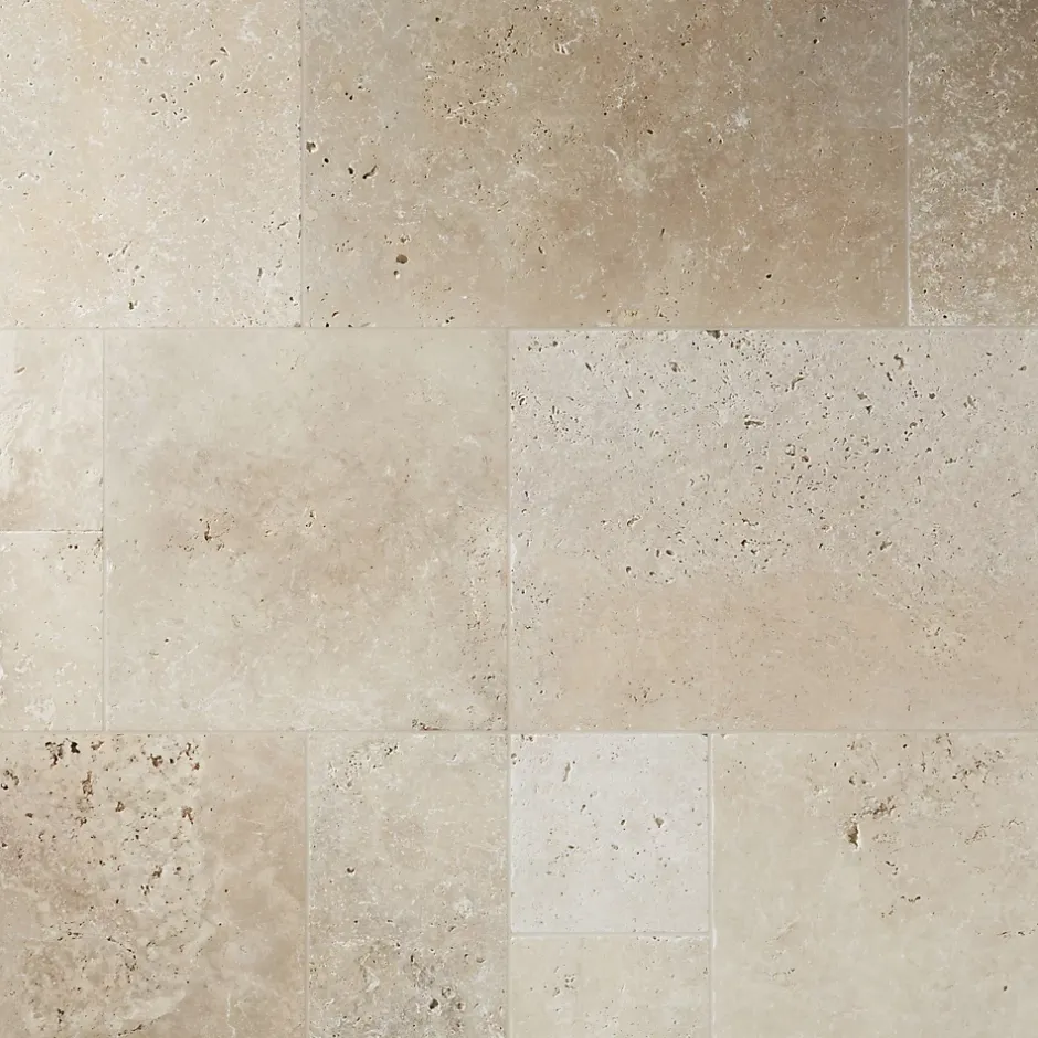 Travertin sol et mur intérieur multiformat mat, Travertino-Casa Linéa Clearance