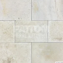 Pattom TRAVERTIN STANDARD LIGHT (1er choix light), pierre naturelle, 40,6 X 61 EP 1,2cm - LIVRAISON PREMIUM CHARIOT EMBARQUE