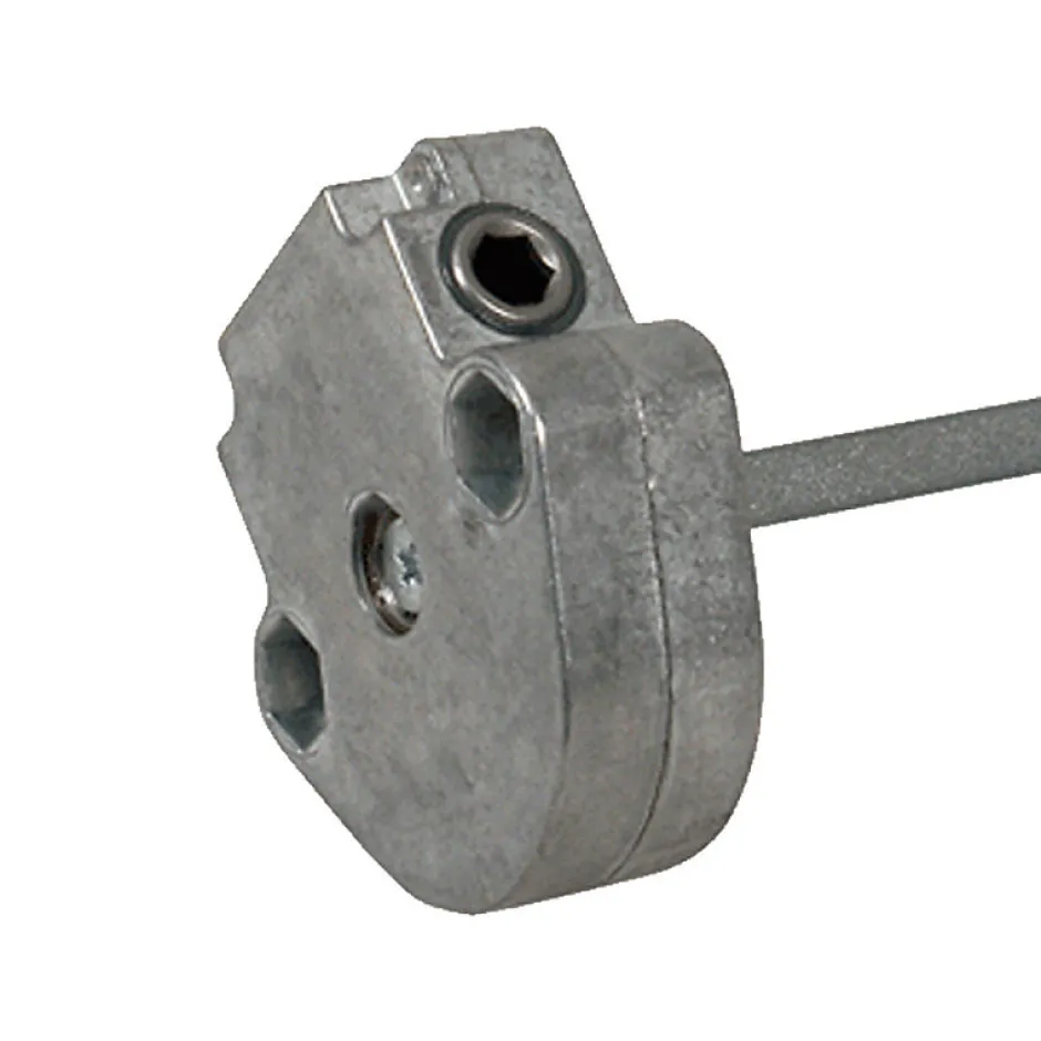 Bubendorff Treuil 1/6, Carré 8, 6p7, Fin de Course, , pour Volet Roulant