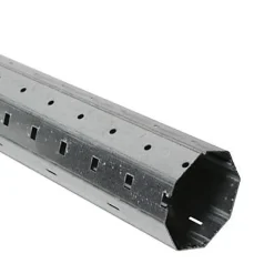 PROTECTA Tube octogonal 60 L.3,00 m acier