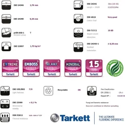 Floordirekt Vancouver 5 Aspect Bois carrelage Revêtement de Sol, 200 x 400 cm