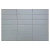 Velvet Grey Lisse Série Revêtement grès cérame premium 5x15 cm.-Lux Mosaic Clearance