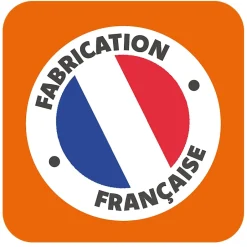 Verrière 2 grands carreaux - L x H : 69 x 125 cm - Laqué noir 9005 granité - vitrages inclus-MySystem Online