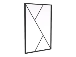 Verrière asymétrique en aluminium thermolaqué - L90 x H130 - FAZENDA-Vente-unique Best