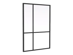 Verrière atelier design en aluminium thermolaqué - L90 x H130 - TONIBA-Vente-unique Hot