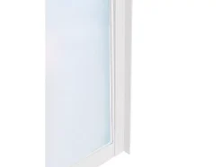 Vente-unique Verrière atelier en aluminium thermolaqué - 30x130 cm - Blanc - BAYVIEW