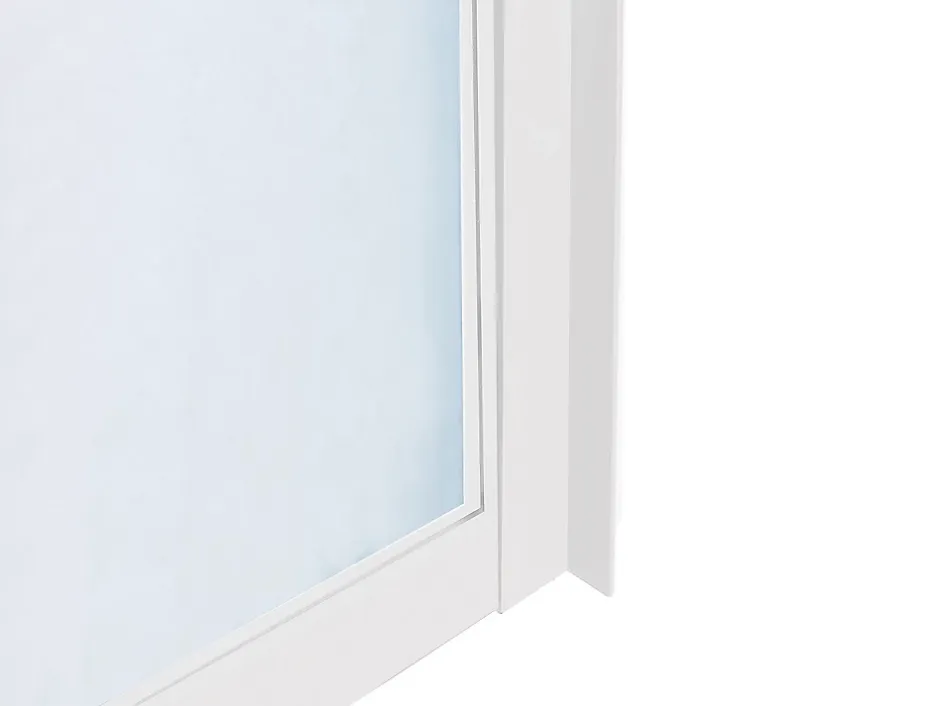 Verrière atelier en aluminium thermolaqué - 210x130 cm - Blanc - BAYVIEW-Vente-unique New