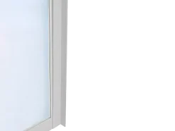 Verrière atelier en aluminium thermolaqué - 60x105 cm - Blanc - BAYVIEW-Vente-unique New