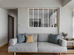 Verrière atelier en aluminium thermolaqué - 180x130 cm - Blanc - BAYVIEW-Vente-unique New