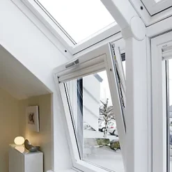 Verrière d'angle à souflet VFE Tout confort bois UK31 2057 60 x h.134 cm-Velux Clearance