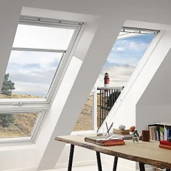 Velux Verrière plane GIL Tout confort blanc SK3 114 x 92 cm
