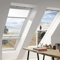 Velux Verrière plane GIL Tout confort blanc UK3 134 x 98 cm
