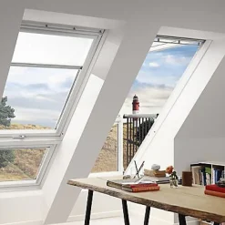 Velux Verrière plane GIL Tout confort blanc MK3 78 x 98 cm