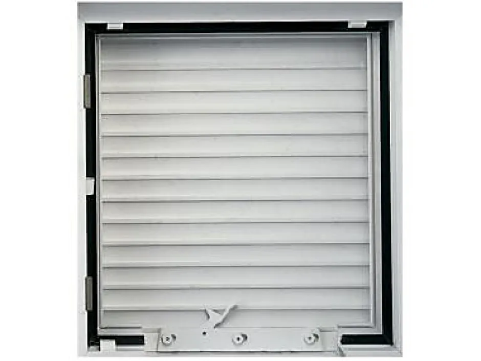 Verrou anti-pince pour volets roulants blanc-Afbat Hot